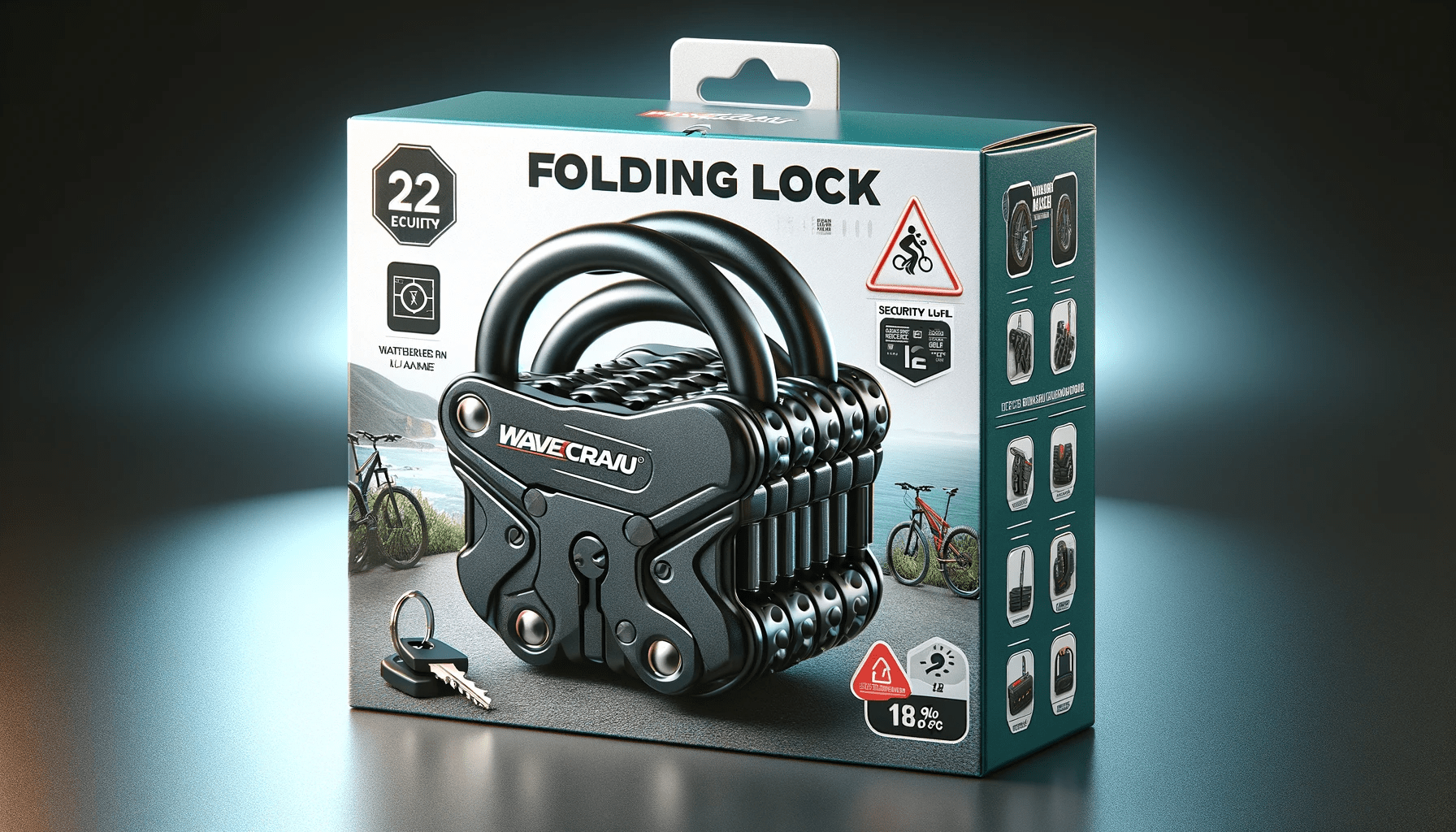 DALL·E-2024-01-17-13.10.02-A-high-resolution-image-of-a-folding-bike-lock-on-retail-packaging.-The-lock-is-compact-and-made-of-black-hardened-steel-with-rivets-allowing-it-to-fo-1618893 dall%c2%b7e-2024-01-17-13-10-02-a-high-resolution-image-of-a-folding-bike-lock-on-retail-packaging-the-lock-is-compact-and-made-of-black-hardened-steel-with-rivets-allowing-it-to-fo-1618893