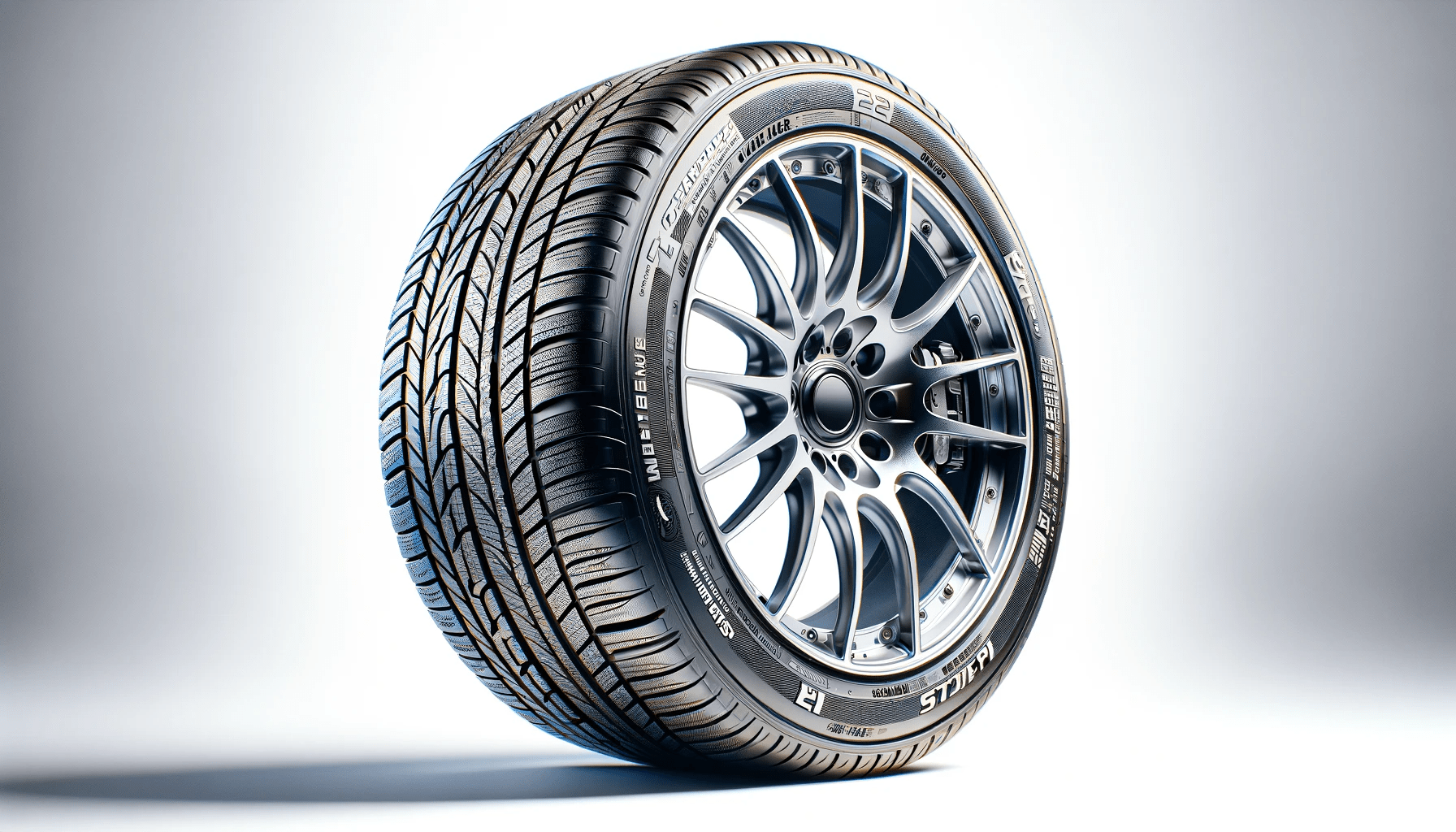 dall%c2%b7e-2024-01-17-13-26-17-a-detailed-image-of-a-new-car-tire-with-intricate-tread-patterns-mounted-on-a-silver-five-spoke-alloy-wheel-the-tire-has-visible-branding-and-specif-7394534
