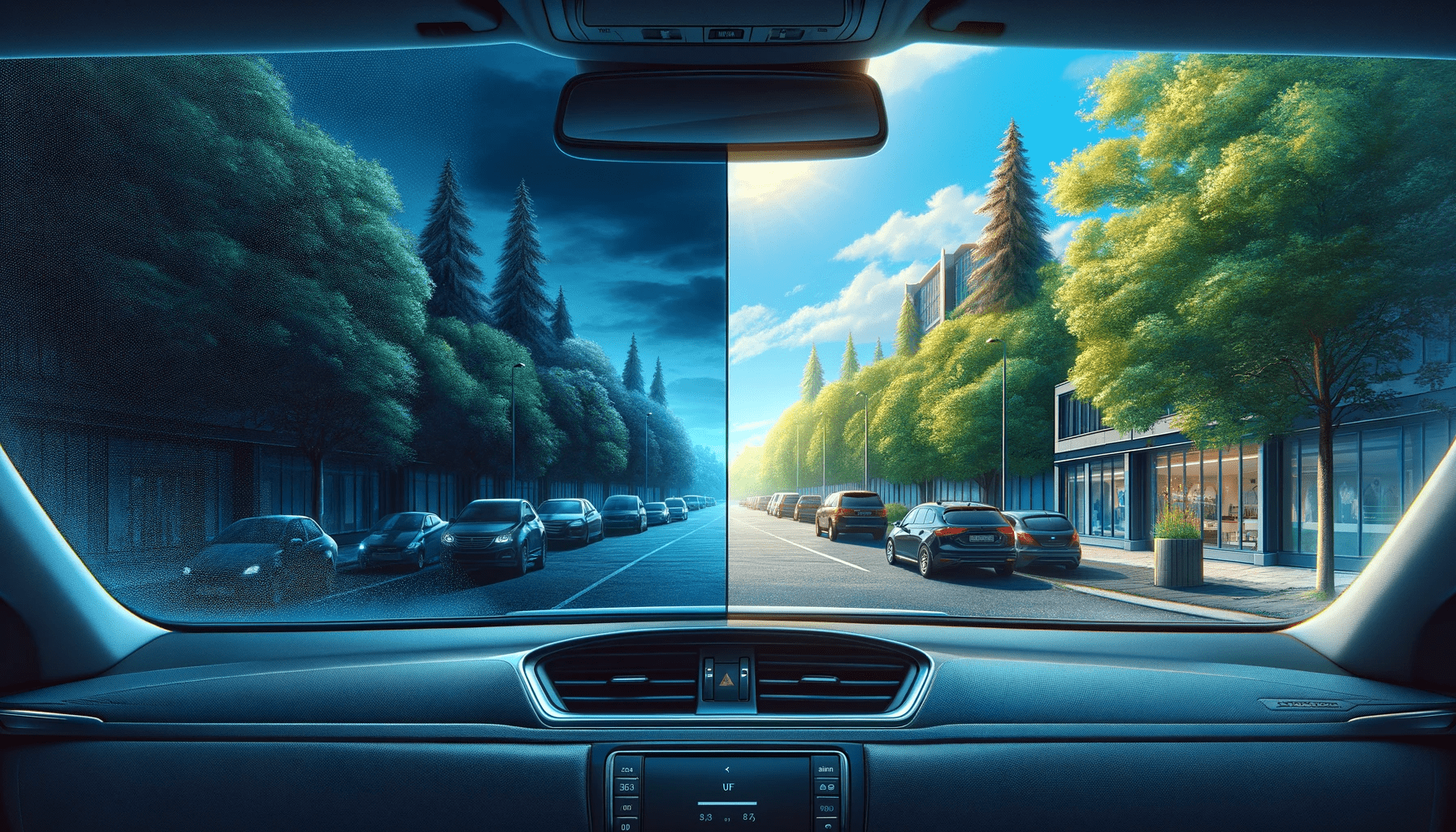 dall%c2%b7e-2024-01-17-17-37-12-a-high-definition-16_9-image-split-in-two-halves-the-left-half-shows-a-view-through-a-car-window-with-a-dark-tint-making-the-outside-appear-darker-2025726