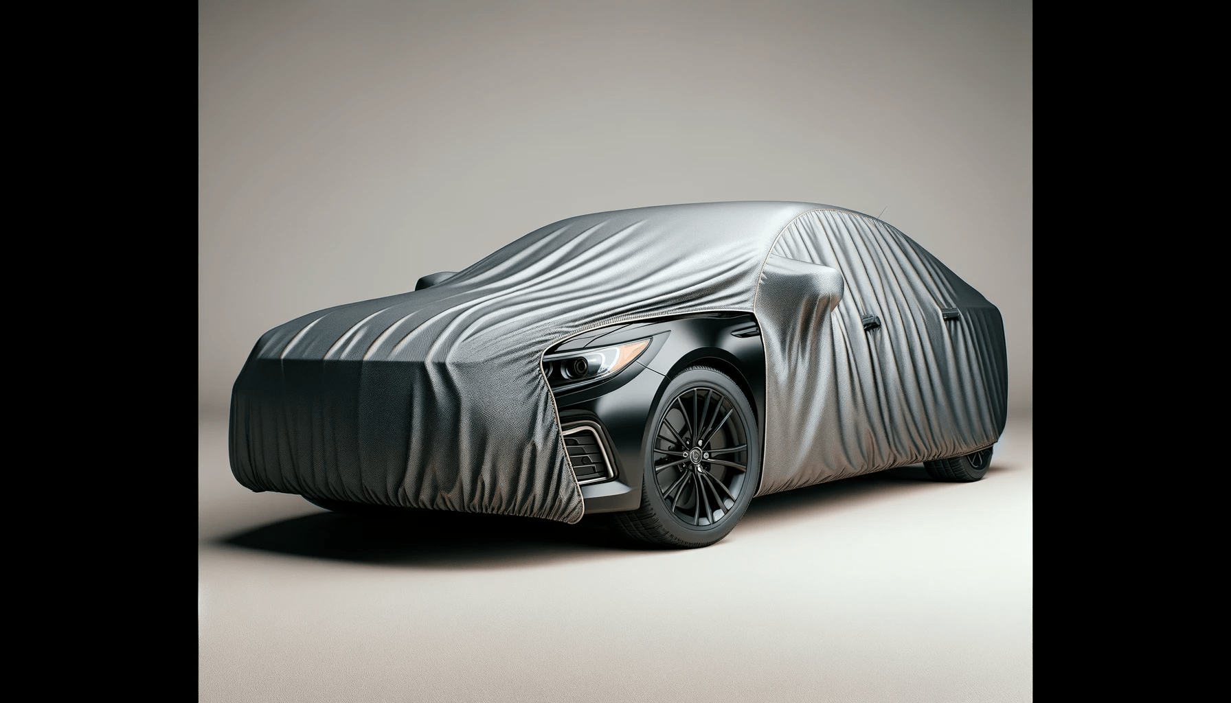 dall%c2%b7e-2024-01-18-14-26-59-a-realistic-photograph-of-a-black-car-covered-with-a-light-gray-protective-car-cover-the-car-cover-fits-snugly-over-the-vehicle-with-contours-showin-2556904