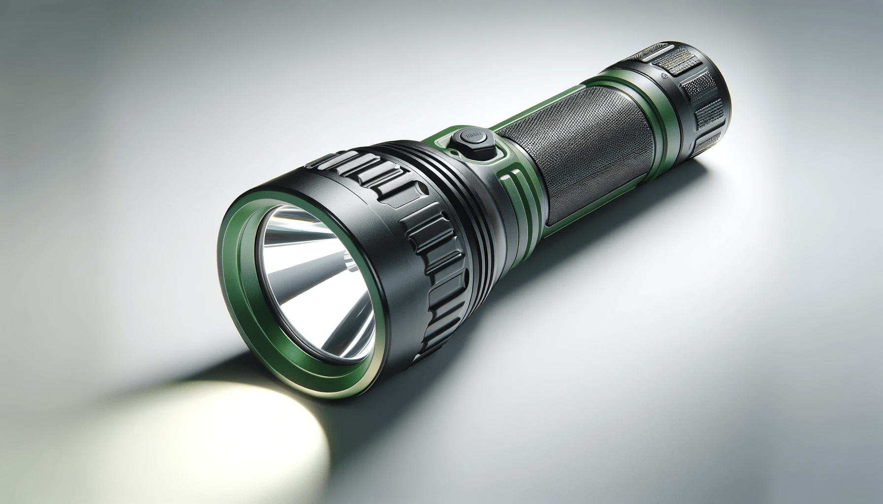 dall%c2%b7e-2024-01-18-16-06-10-a-high-resolution-16_9-aspect-ratio-image-of-a-cordless-handheld-flashlight-with-a-green-and-black-color-scheme-the-flashlight-has-a-large-clear-le-4887302
