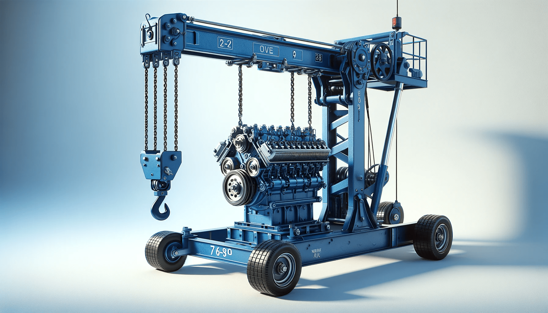 dall%c2%b7e-2024-01-18-20-31-18-a-high-resolution-16_9-aspect-ratio-image-of-a-blue-engine-crane-also-known-as-an-engine-hoist-the-crane-has-a-solid-a-frame-on-wheels-for-mobility-9722261