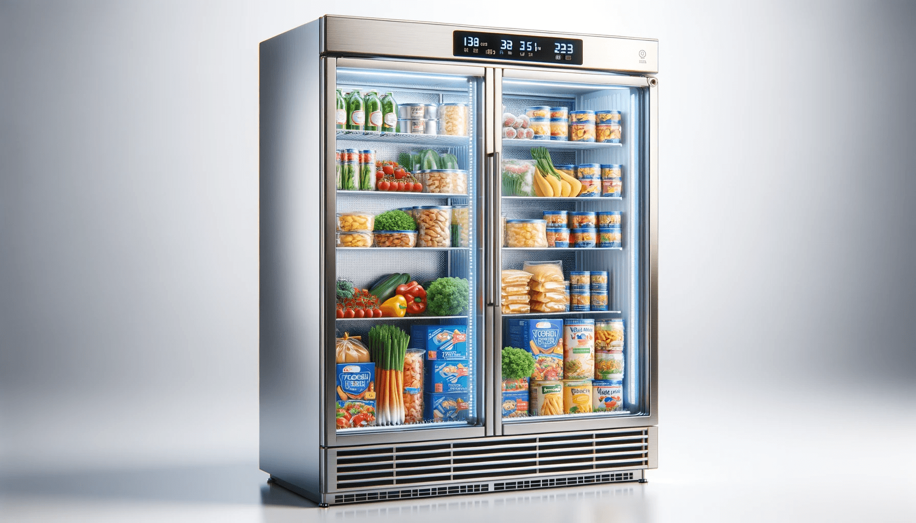 dall%c2%b7e-2024-01-19-16-07-09-create-a-highly-detailed-image-of-a-modern-freestanding-vertical-glass-door-freezer-filled-with-various-frozen-foods-visible-through-the-glass-the-5164183