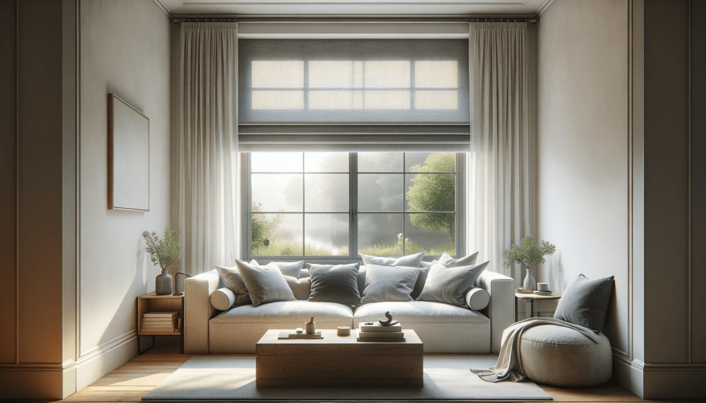 dall%c2%b7e-2024-01-23-10-21-17-a-16_9-full-hd-image-of-a-cozy-and-minimalist-interior-with-a-large-window-dressed-with-a-gray-roman-shade-the-shade-is-partially-raised-to-reveal-a-6008534