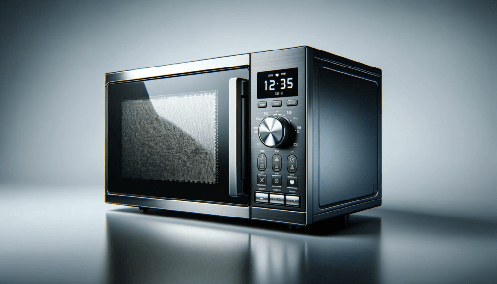 dall%c2%b7e-2024-01-23-11-09-20-a-sleek-modern-microwave-oven-with-a-digital-control-panel-displaying-the-time-12_35-the-microwave-is-black-with-white-function-icons-and-a-metalli-2133648