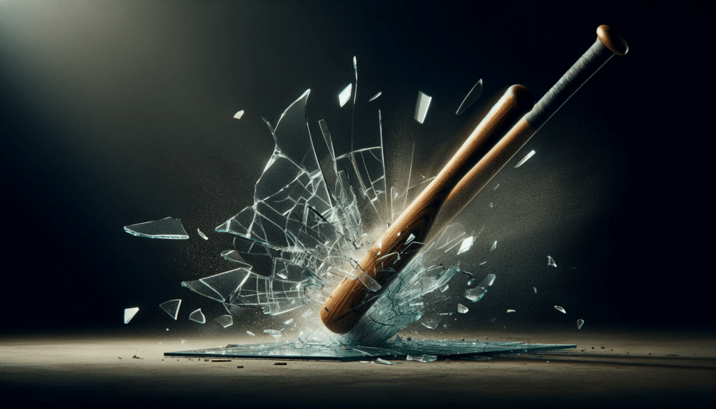 dall%c2%b7e-2024-01-23-11-26-22-a-16_9-full-hd-image-of-a-wooden-baseball-bat-that-has-just-hit-and-shattered-a-glass-pane-the-glass-is-depicted-mid-shatter-with-pieces-flying-out-3359332