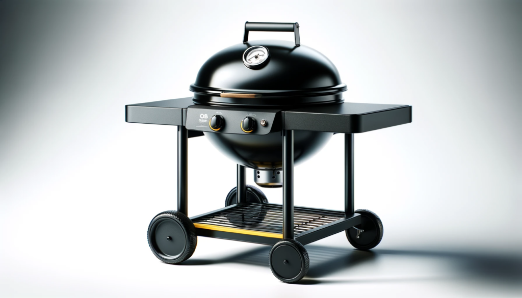 dall%c2%b7e-2024-01-23-14-14-50-create-an-image-of-a-black-charcoal-grill-with-a-rounded-lid-and-a-temperature-gauge-on-top-the-grill-is-mounted-on-a-cart-with-a-side-table-bottom-8762397
