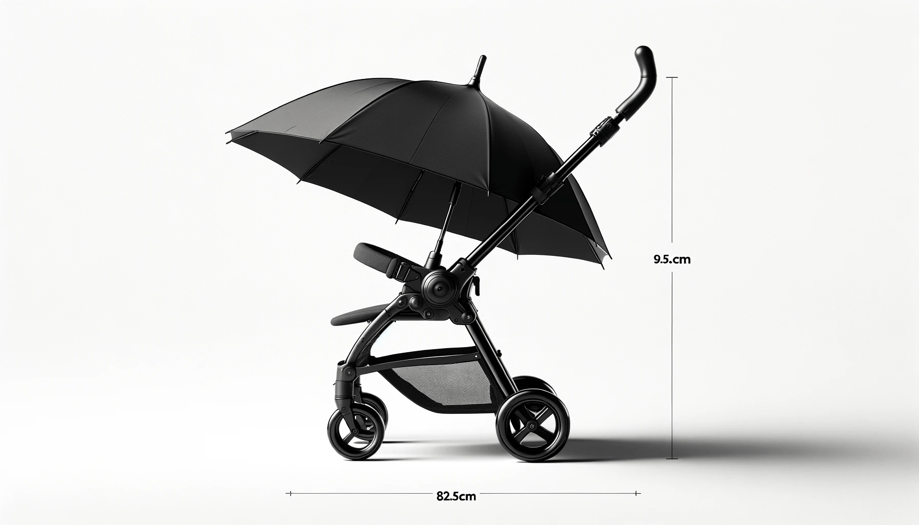 dall%c2%b7e-2024-01-25-11-27-03-a-photorealistic-image-of-a-black-stroller-umbrella-fully-extended-with-dimensions-indicating-its-size_-9-5cm-x-12cm-x-82-5cm-the-umbrella-should-h-8580278