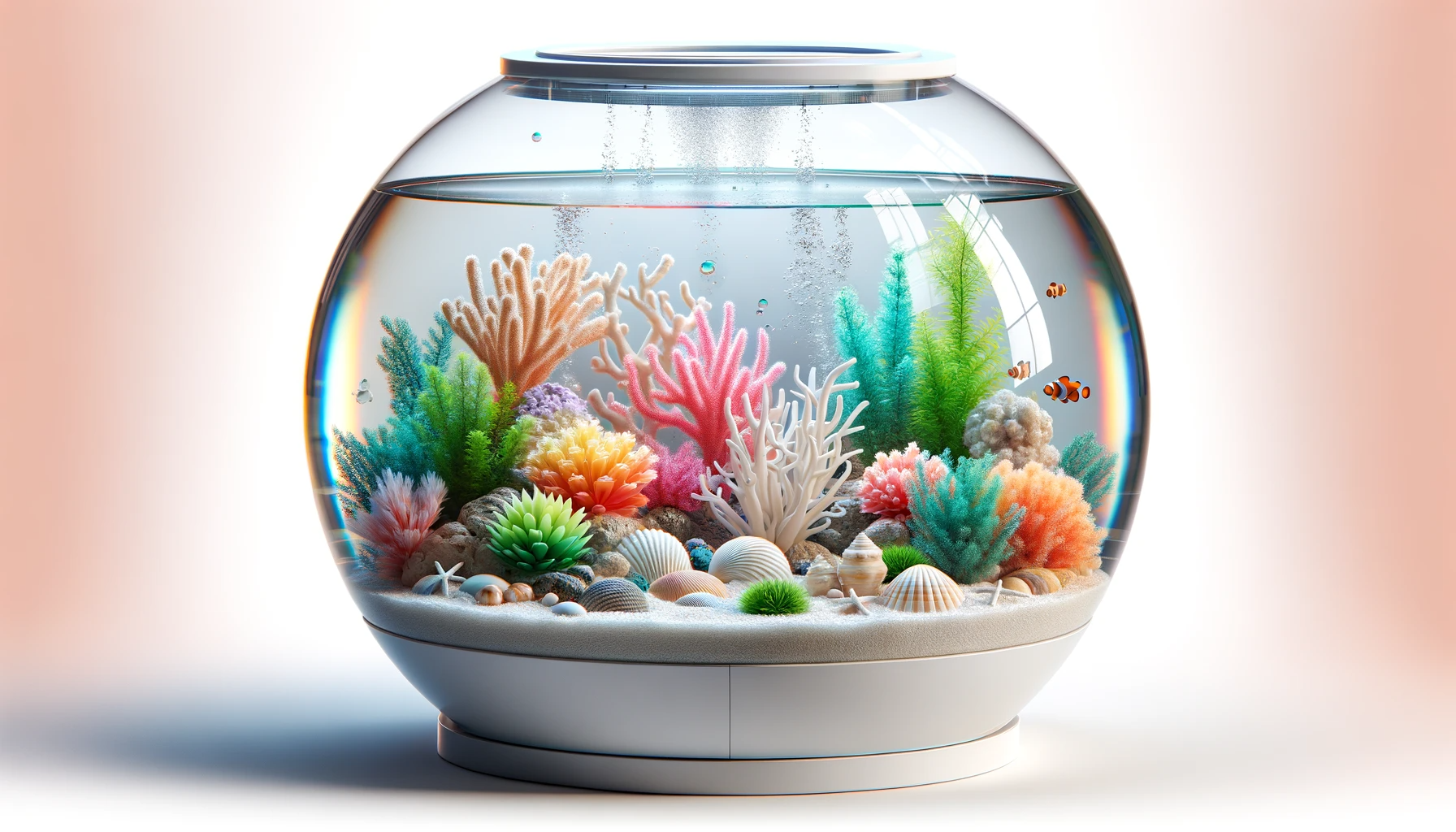 dall%c2%b7e-2024-01-25-12-06-34-a-realistic-digital-illustration-of-a-decorative-15-liter-aquarium-in-white-the-aquarium-is-spherical-with-a-flat-base-featuring-an-array-of-colorfu-5528010
