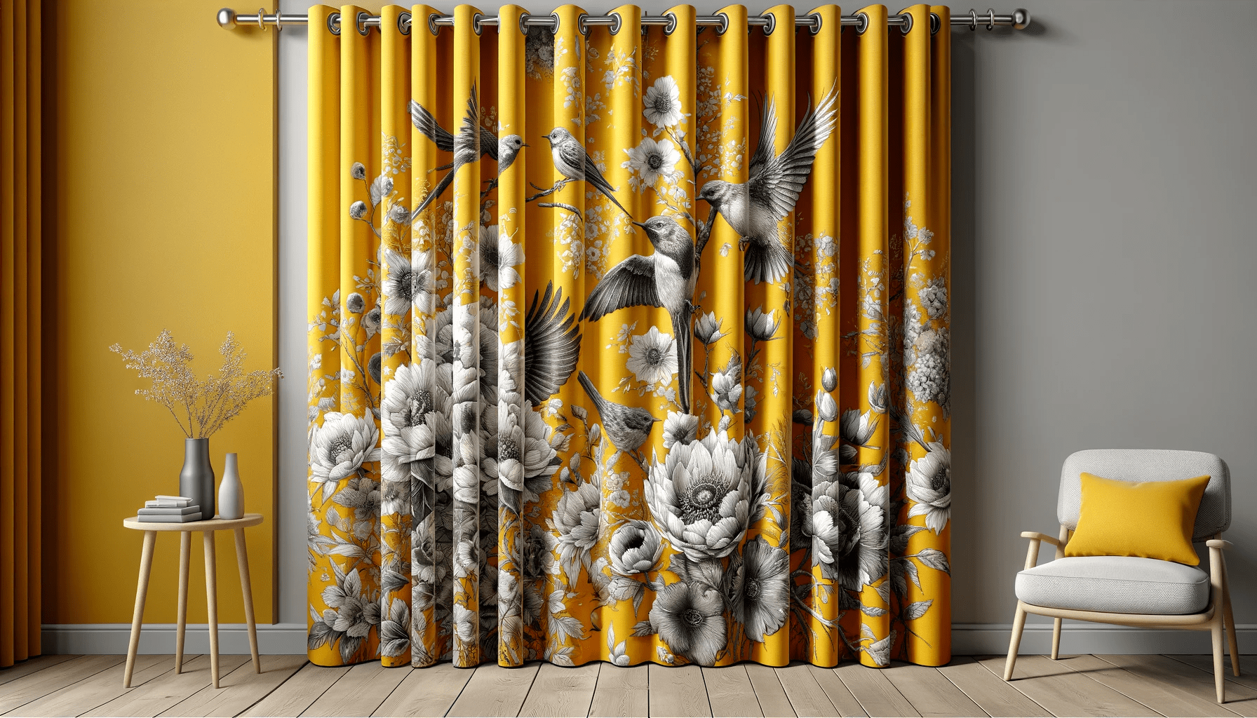 dall%c2%b7e-2024-01-25-16-50-03-a-16_9-full-hd-image-of-vibrant-mustard-yellow-curtains-featuring-a-detailed-floral-and-bird-pattern-the-intricate-design-showcases-various-birds-per-1125427