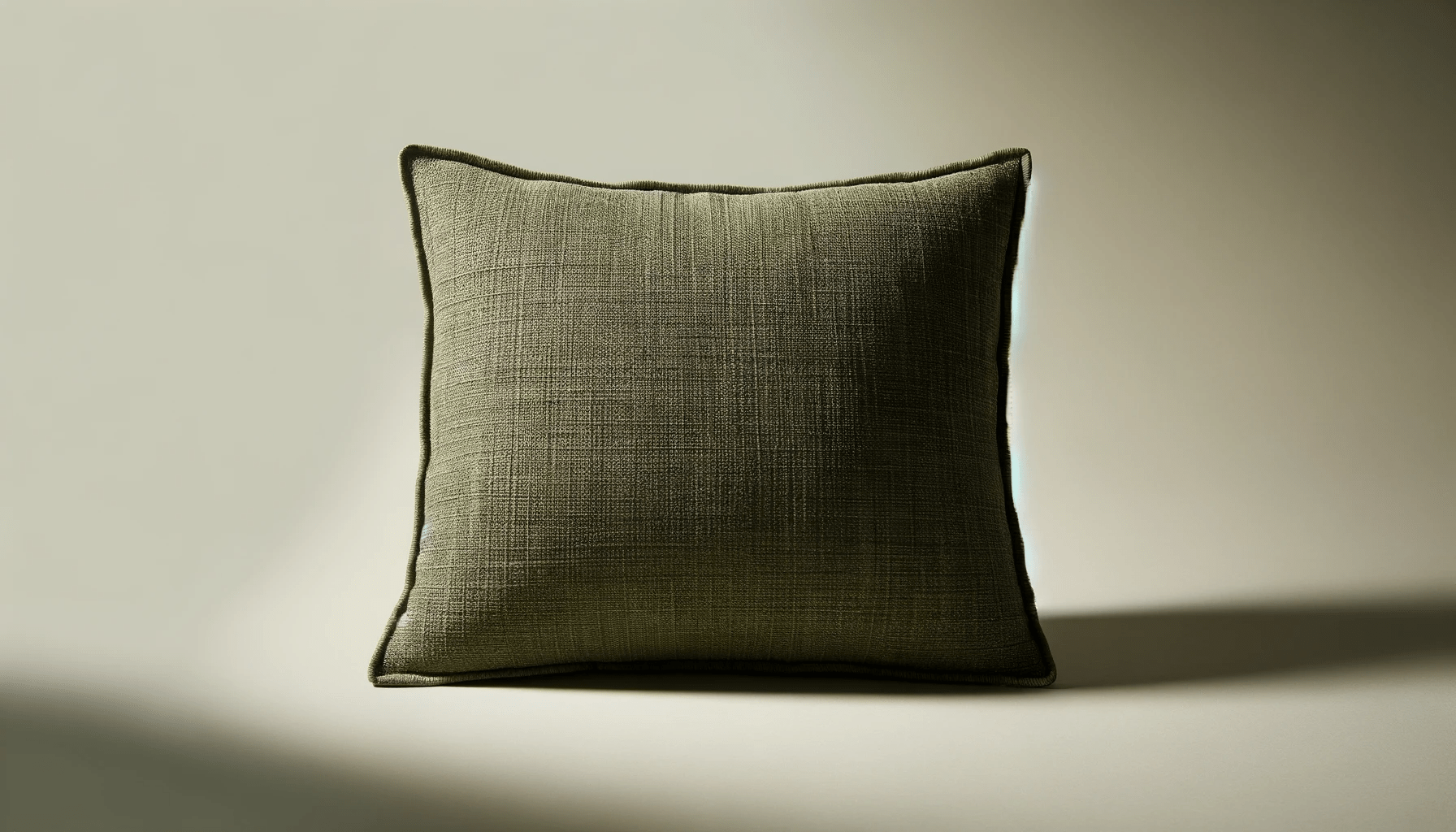 dall%c2%b7e-2024-01-26-12-44-19-a-horizontal-view-of-an-olive-green-square-cushion-with-a-fine-woven-texture-portraying-a-rustic-and-cozy-appearance-the-cushion-is-plush-and-appear-3550179