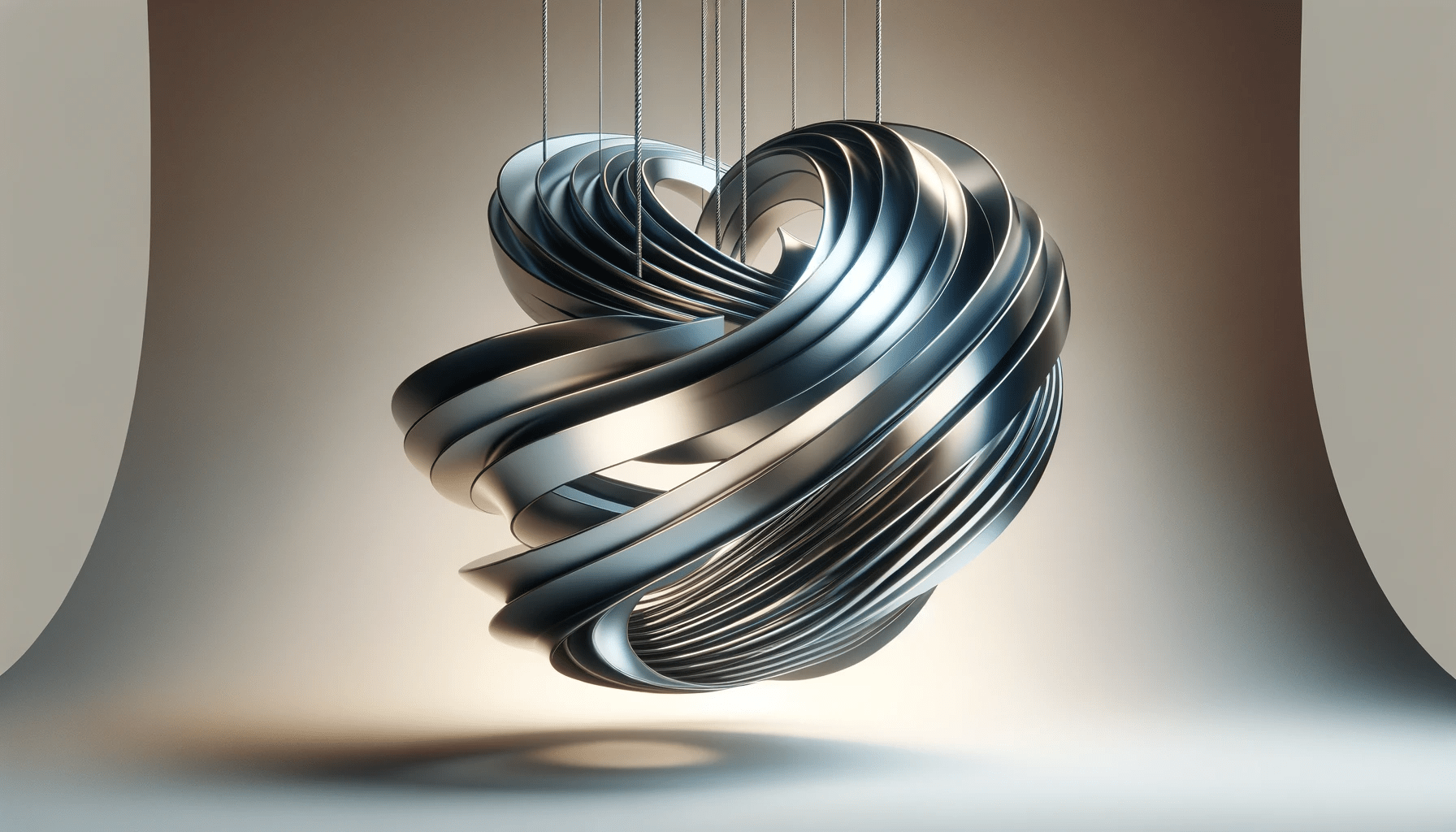 dall%c2%b7e-2024-01-26-14-11-07-a-wide-horizontal-image-of-a-contemporary-hanging-sculpture-composed-of-three-metallic-elements-with-a-glossy-silver-finish-the-elements-are-arranged-4364210