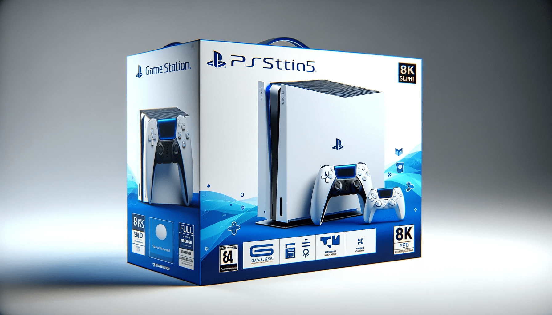 dall%c2%b7e-2024-01-26-15-31-17-create-a-realistic-3d-rendering-of-a-next-generation-gaming-console-package-the-packaging-should-be-predominantly-white-with-blue-accents-reflecting-8883313