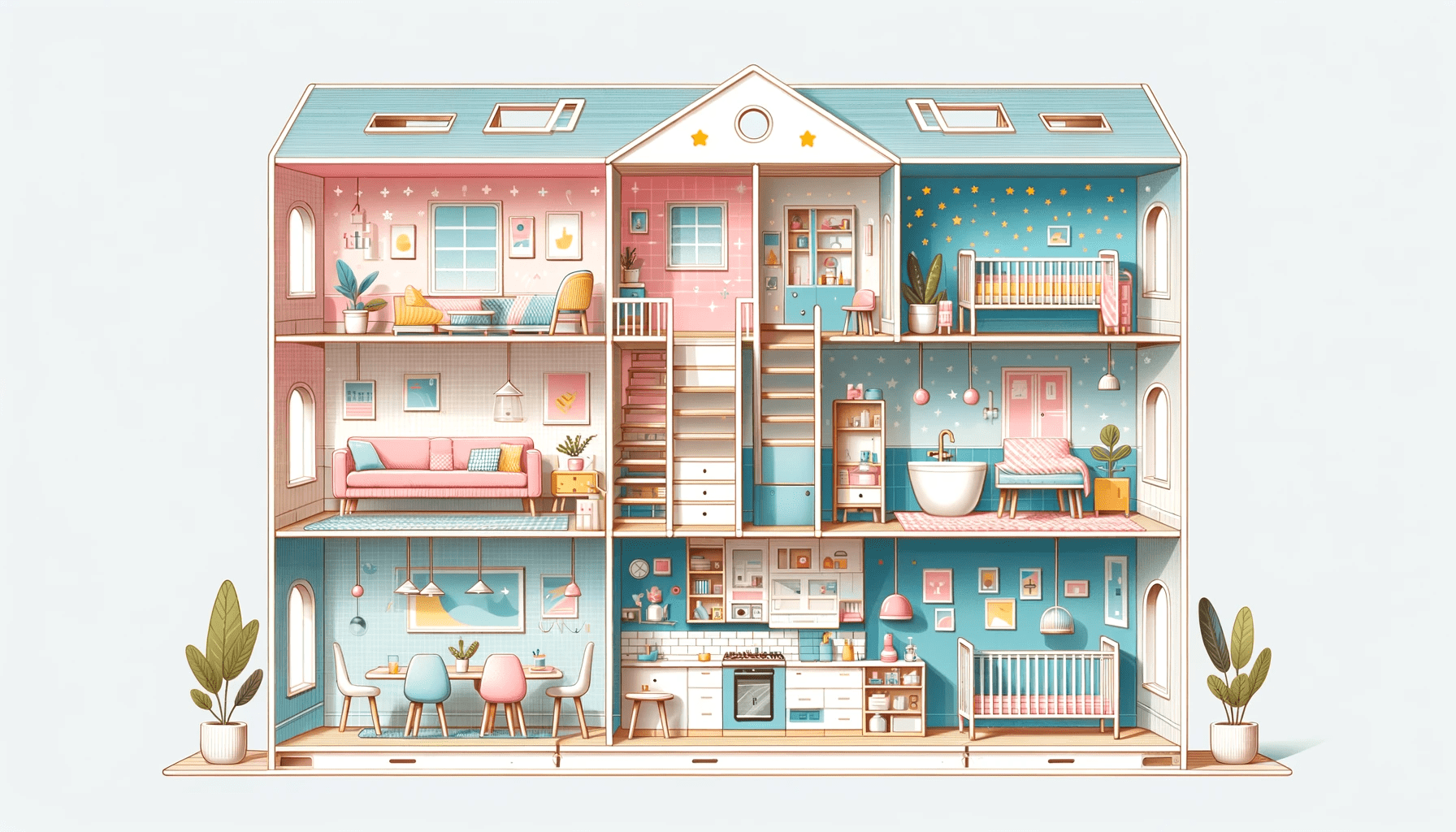 dall%c2%b7e-2024-01-26-16-16-56-create-an-illustration-of-a-large-three-story-dollhouse-with-a-modern-and-colorful-design-the-dollhouse-should-feature-a-variety-of-rooms-such-as-a-8439322