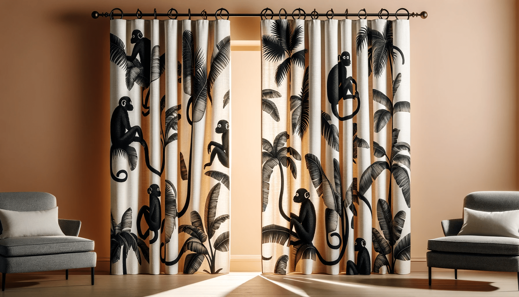 dall%c2%b7e-2024-01-29-12-53-14-a-wide-high-definition-image-in-a-16_9-ratio-of-elegant-curtains-with-a-tropical-pattern-featuring-black-silhouettes-of-monkeys-and-palm-trees-on-an-o-2275356