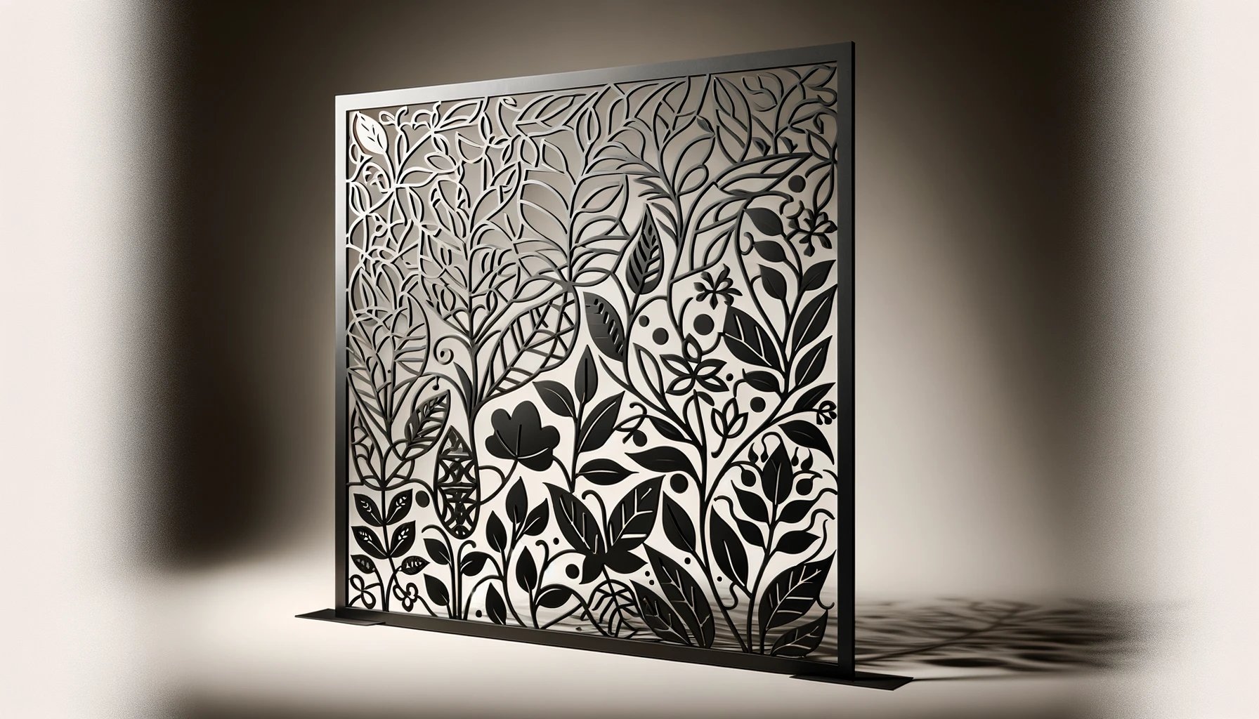 dall%c2%b7e-2024-02-02-13-04-47-a-wide-decorative-panel-standing-upright-with-a-complex-pattern-of-leaves-and-nature-inspired-shapes-cut-out-from-the-material-creating-an-intricate-8321473