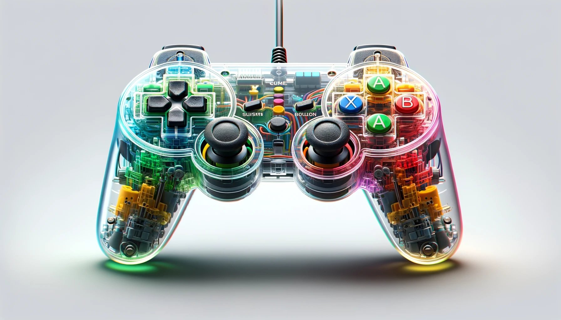 dall%c2%b7e-2024-02-03-12-50-56-create-an-image-of-a-transparent-wired-game-controller-with-a-visible-internal-mechanism-the-controller-should-have-vibrant-rainbow-colored-internal-9229740