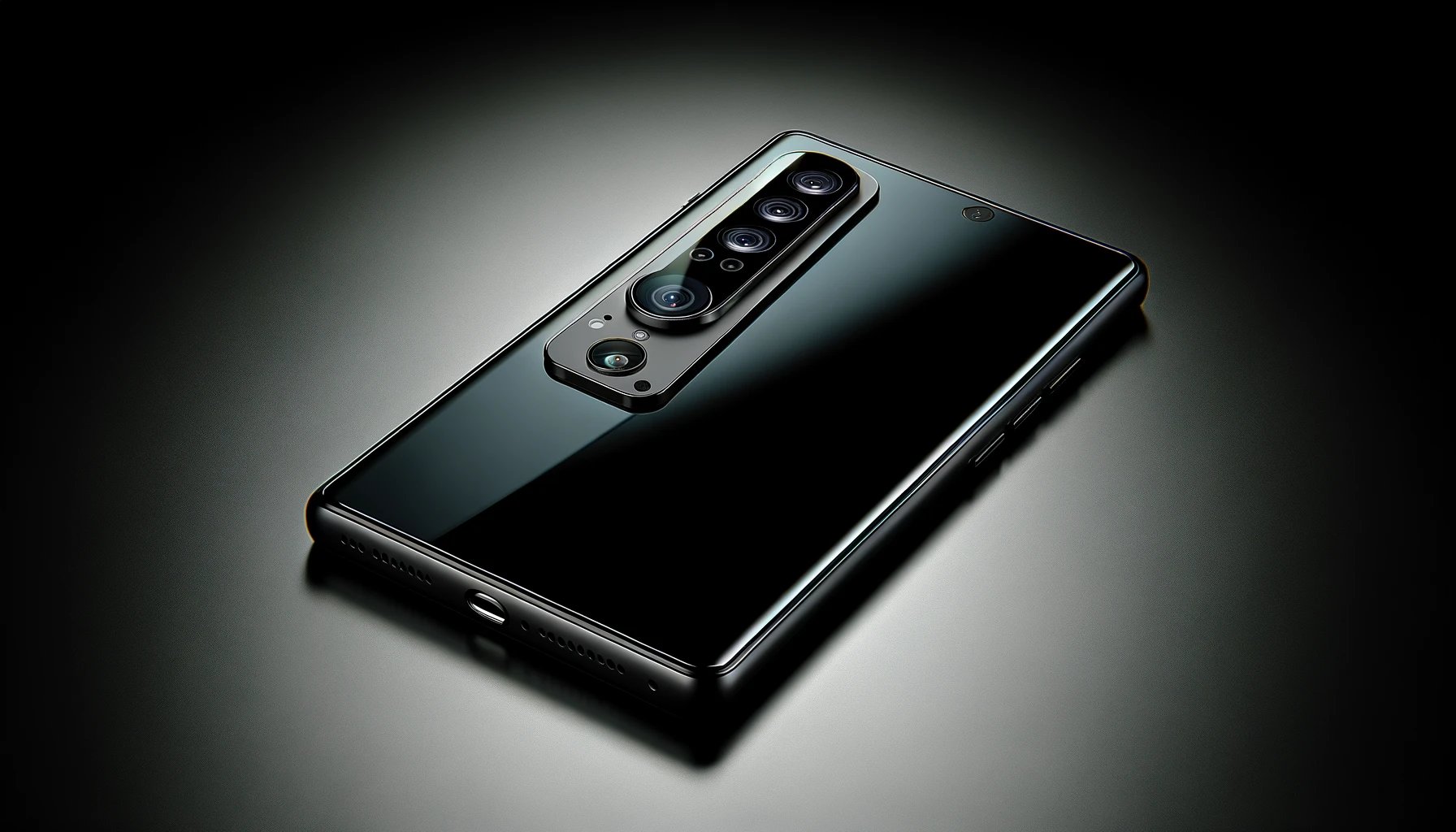 dall%c2%b7e-2024-02-05-06-01-07-a-realistic-3d-render-of-a-modern-smartphone-with-a-triple-lens-camera-system-on-a-black-background-the-phone-has-a-sleek-design-with-a-glossy-black-9952729