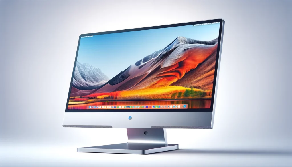 dall%c2%b7e-2024-02-05-13-50-19-a-sleek-all-in-one-desktop-computer-with-a-large-display-showcasing-a-vibrant-mountainous-landscape-wallpaper-the-computer-has-a-slim-design-with-a-8131958