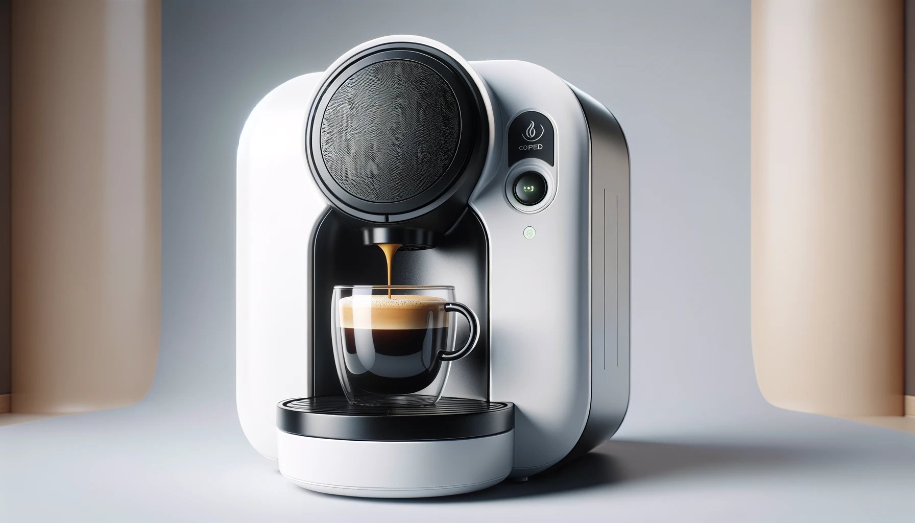 dall%c2%b7e-2024-02-06-05-11-56-a-realistic-wide-image-of-a-modern-single-serve-coffee-machine-in-horizontal-format-the-compact-coffee-machine-combines-white-and-black-colors-with-6685636