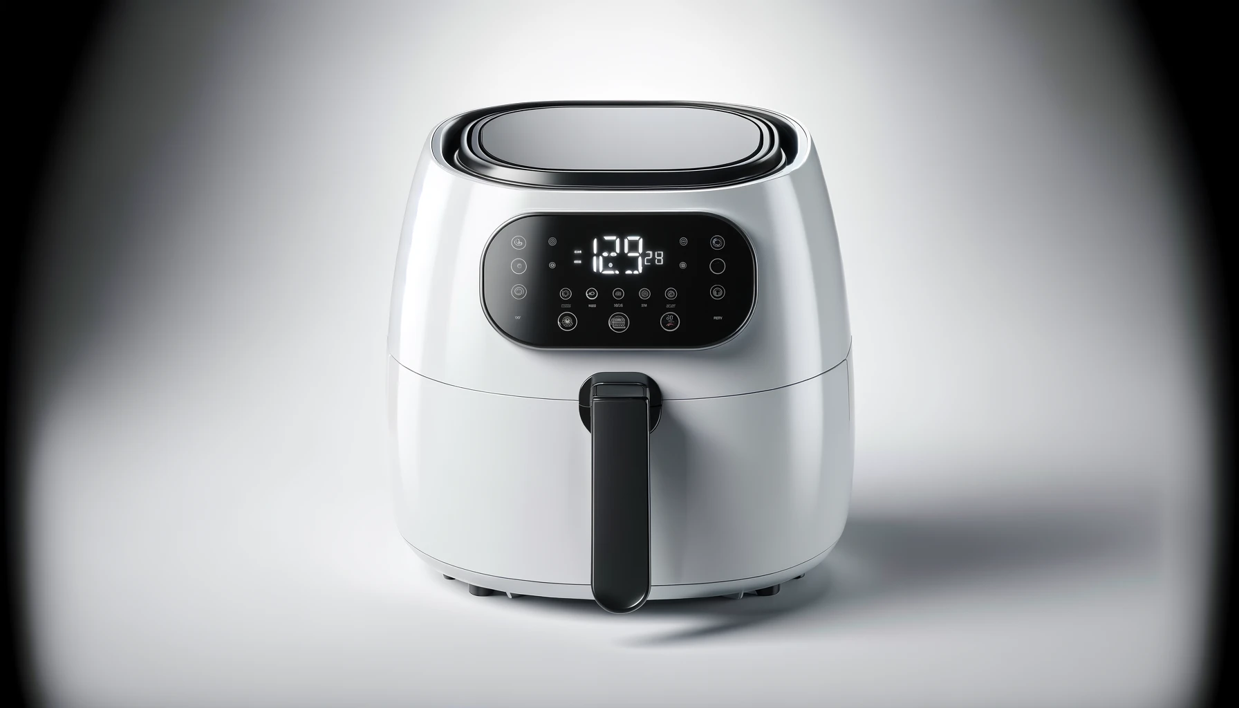 dall%c2%b7e-2024-02-06-18-35-02-a-modern-kitchen-appliance-an-air-fryer-with-a-sleek-white-design-featuring-a-digital-display-panel-the-air-fryer-has-a-rounded-shape-with-a-black-5951390