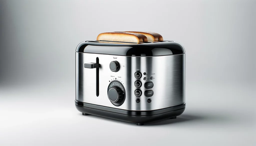 dall%c2%b7e-2024-02-06-19-23-52-a-modern-toaster-with-a-stainless-steel-and-black-finish-the-toaster-has-a-slot-on-the-top-with-a-bread-lifting-lever-on-the-side-it-features-a-cont-7702731