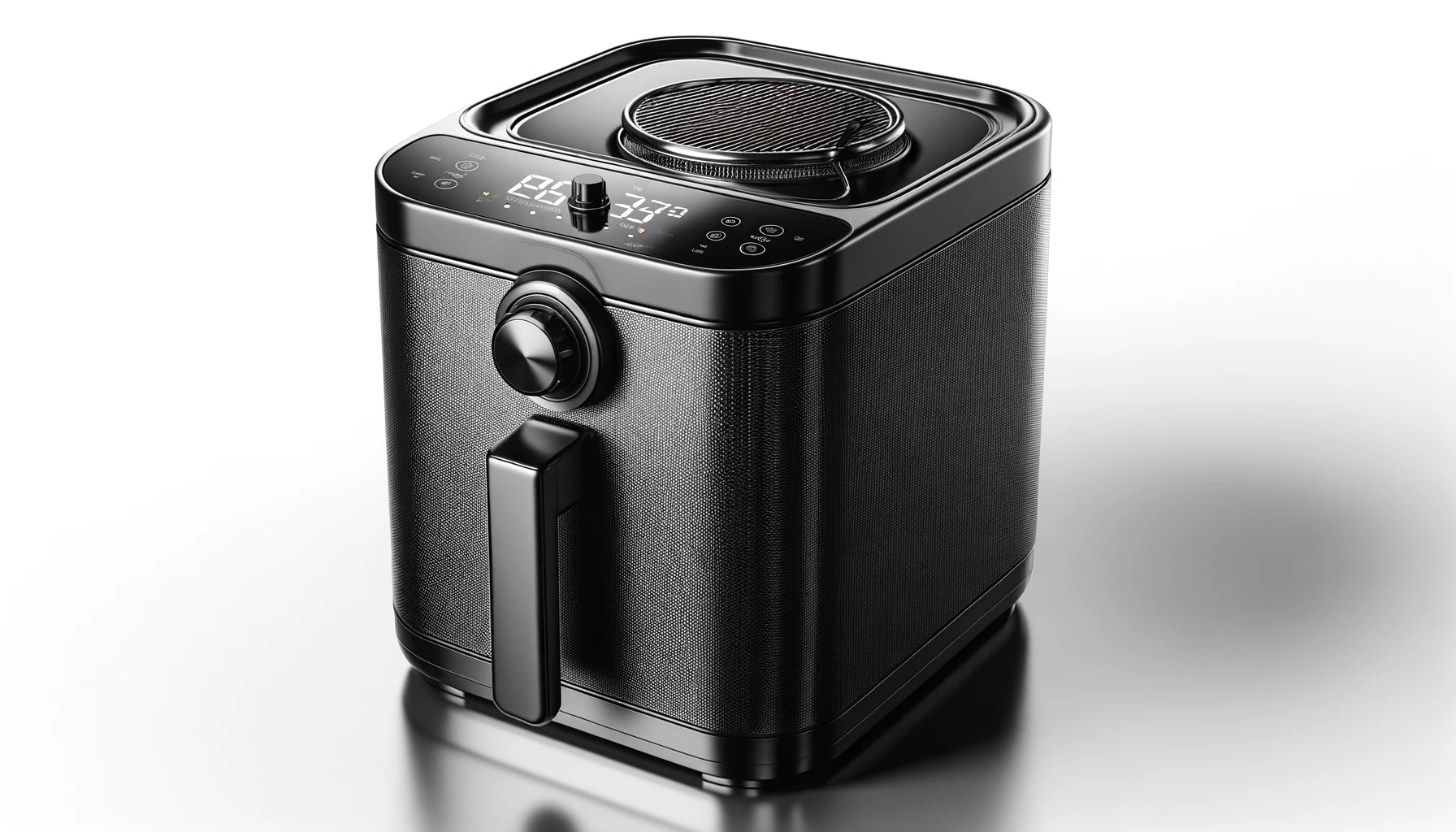 dall%c2%b7e-2024-02-08-03-10-50-a-modern-black-kitchen-appliance-specifically-a-fryer-with-a-textured-exterior-design-and-a-digital-interface-on-the-top-the-appliance-has-a-glossy-1149644