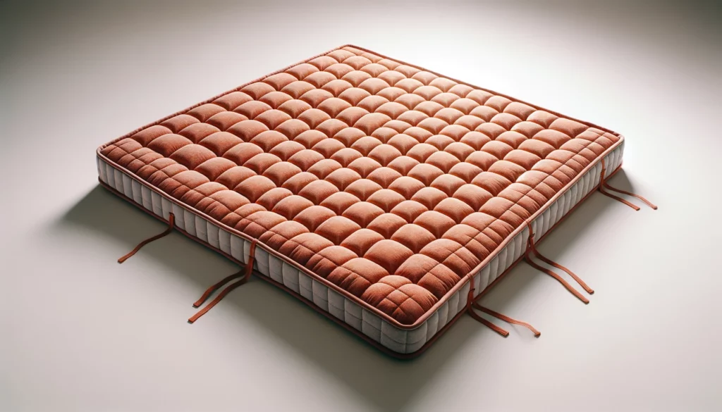 dall%c2%b7e-2024-02-10-00-04-14-create-a-16_9-image-of-a-terracotta-colored-mattress-topper-the-topper-should-be-quilted-with-a-diamond-shaped-stitching-pattern-that-adds-a-plush-p-1884925