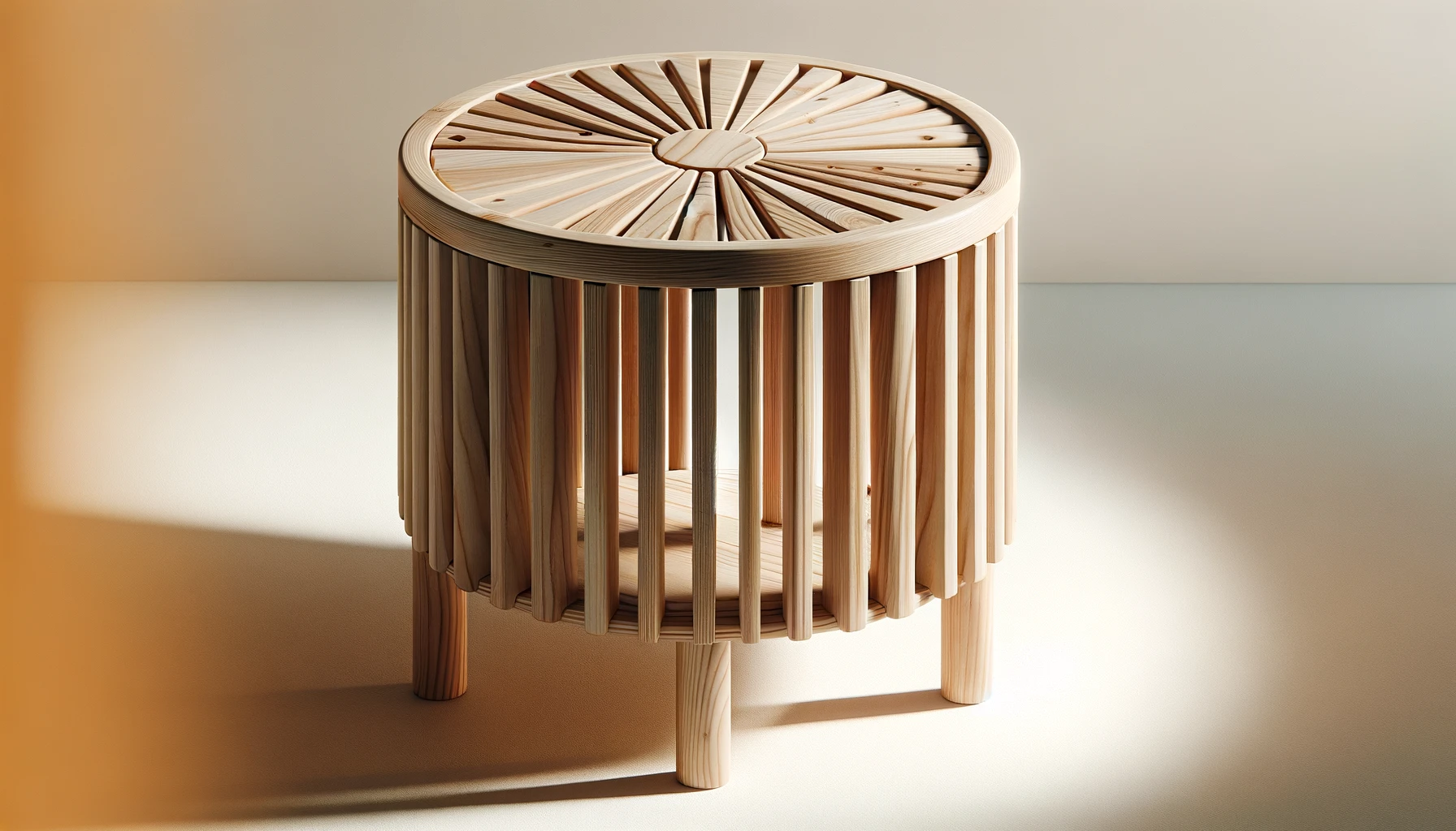 dall%c2%b7e-2024-02-10-00-07-34-create-a-16_9-image-of-a-beige-eucalyptus-wood-end-table-the-table-should-have-a-round-top-with-wooden-slats-arranged-in-a-radial-pattern-from-the-ce-5691717