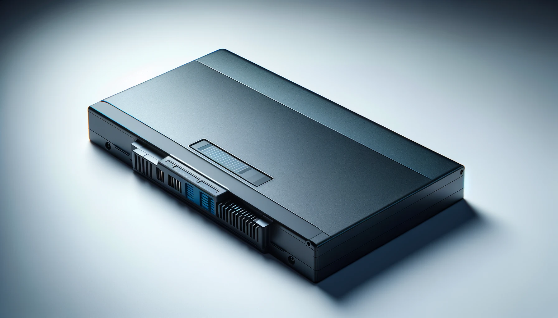DALL·E-2024-02-11-06.47.28-A-photorealistic-image-of-a-black-laptop-battery.-The-battery-has-a-rectangular-shape-with-rounded-corners-and-a-series-of-contact-points-at-one-end.--6784467 dall%c2%b7e-2024-02-11-06-47-28-a-photorealistic-image-of-a-black-laptop-battery-the-battery-has-a-rectangular-shape-with-rounded-corners-and-a-series-of-contact-points-at-one-end-6784467