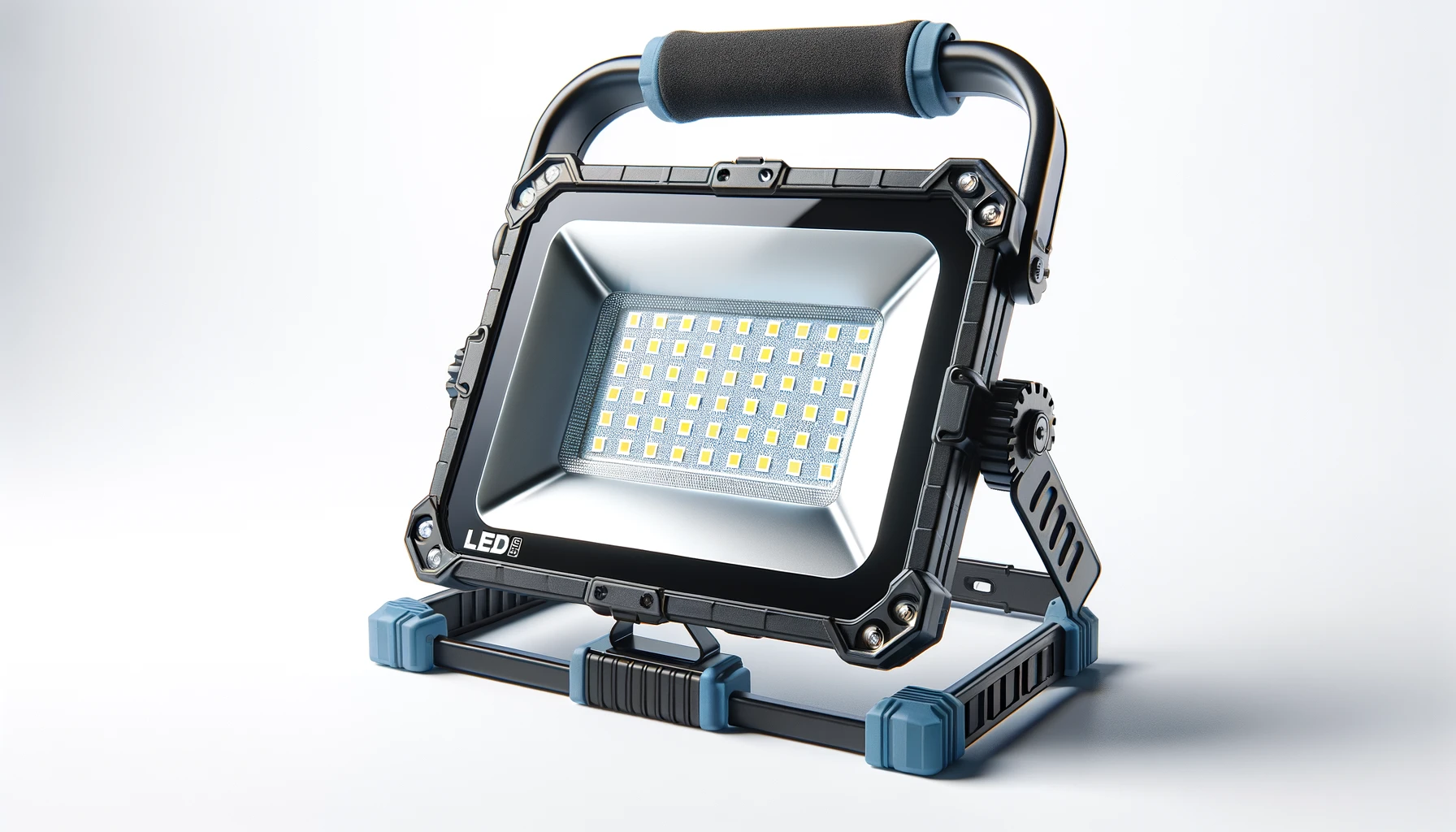 dall%c2%b7e-2024-02-12-14-05-35-a-high-quality-image-of-a-portable-led-floodlight-the-floodlight-features-a-large-square-led-panel-housed-in-a-black-casing-with-a-sturdy-blue-frame-8023929