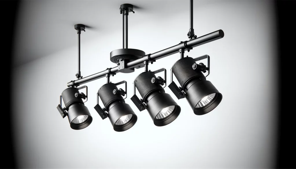 dall%c2%b7e-2024-02-12-18-32-17-create-a-16_9-image-of-a-modern-track-lighting-fixture-with-multiple-adjustable-black-spotlights-each-spotlight-should-have-a-sleek-cylindrical-shap-8681259