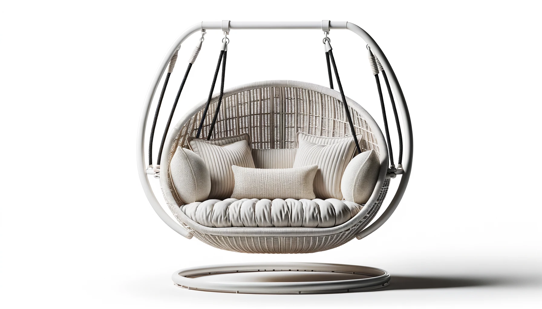 dall%c2%b7e-2024-02-12-23-54-23-a-luxurious-outdoor-swing-chair-with-a-sturdy-white-metal-frame-and-a-round-woven-rattan-seat-the-chair-hangs-securely-from-the-frame-with-strong-bl-4294766