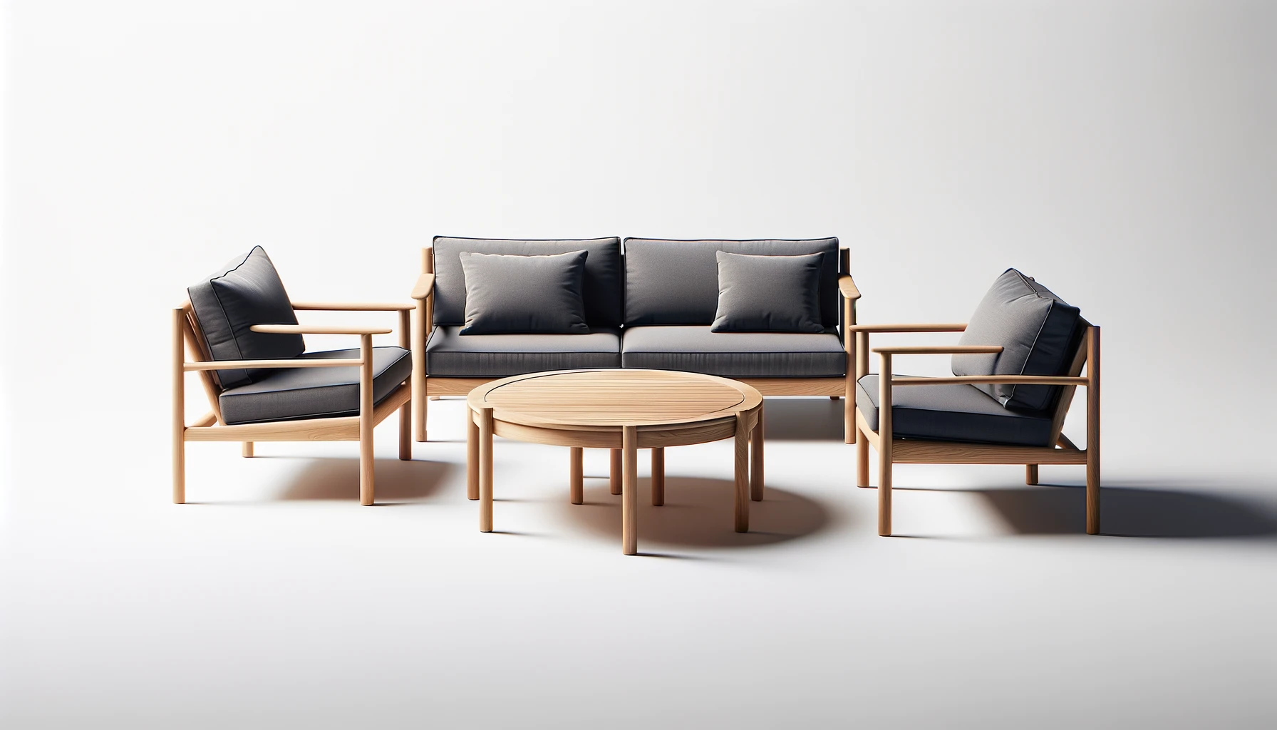 dall%c2%b7e-2024-02-13-02-12-32-a-scandinavian-style-outdoor-furniture-set-including-a-wooden-sofa-and-two-armchairs-with-a-matching-coffee-table-the-furniture-is-made-of-light-nat-3793144