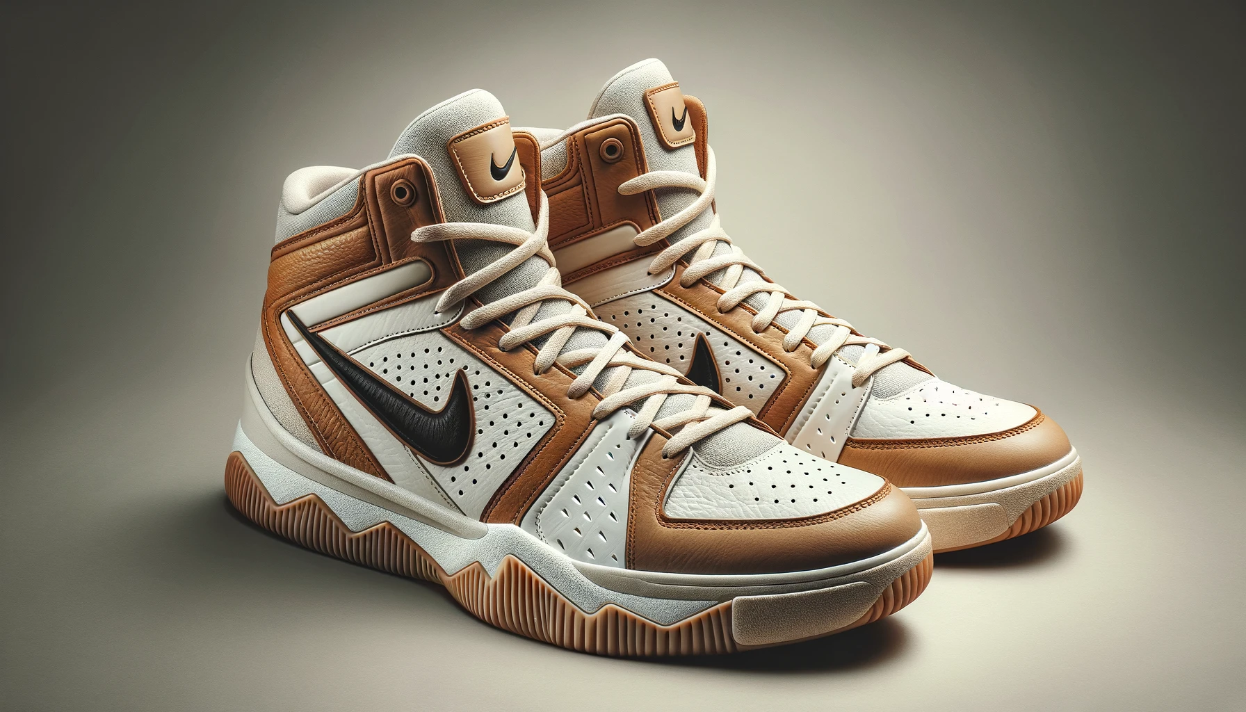 dall%c2%b7e-2024-02-13-20-25-54-create-an-image-of-a-pair-of-high-top-basketball-sneakers-with-a-retro-and-stylish-design-they-should-have-a-white-base-with-tan-leather-overlays-th-2404380