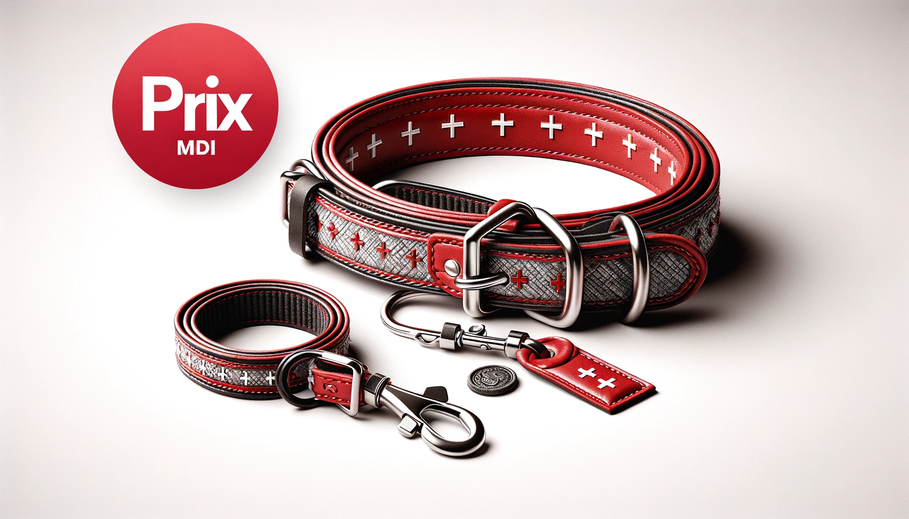 dall%c2%b7e-2024-02-14-08-41-33-a-composite-image-of-a-pet-collar-and-leash-set-the-collar-is-red-with-a-pattern-of-white-crosses-and-has-a-silver-metal-buckle-and-a-small-logo-tag-2447728