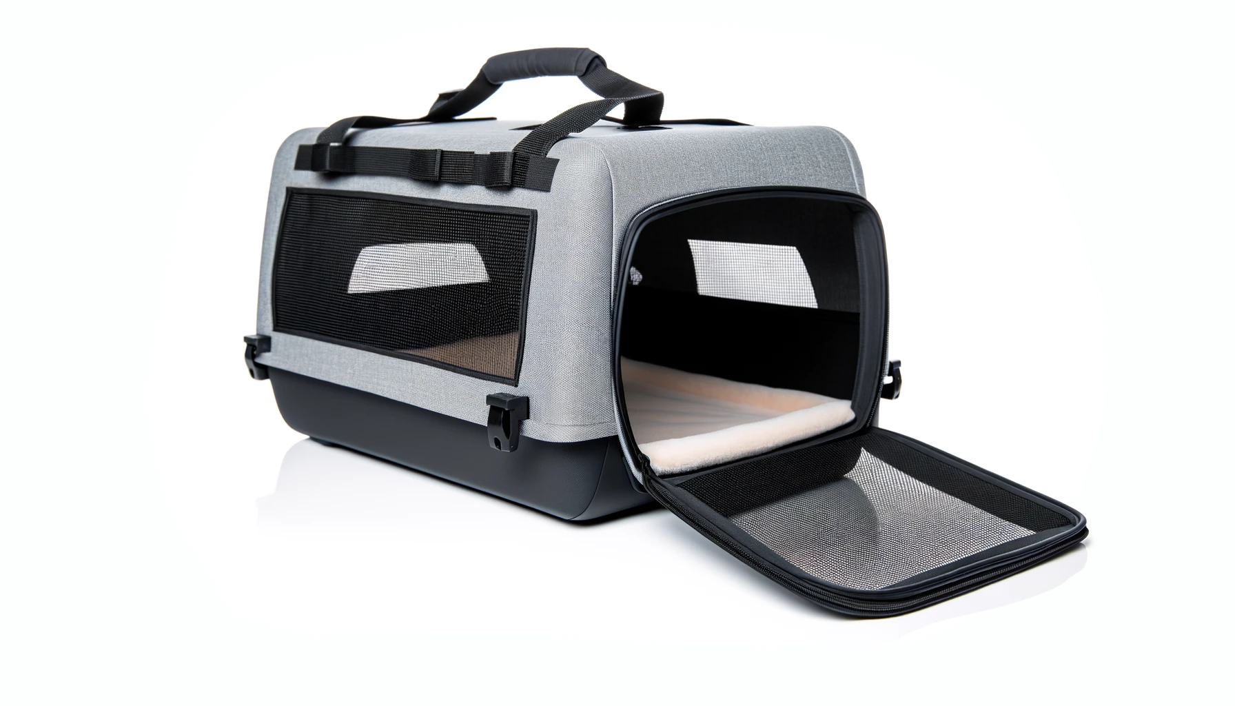 dall%c2%b7e-2024-02-14-13-06-06-create-a-16_9-ratio-fullhd-image-of-a-modern-pet-carrier-on-a-plain-white-background-the-carrier-should-be-made-of-a-durable-gray-textile-material-wi-7795531