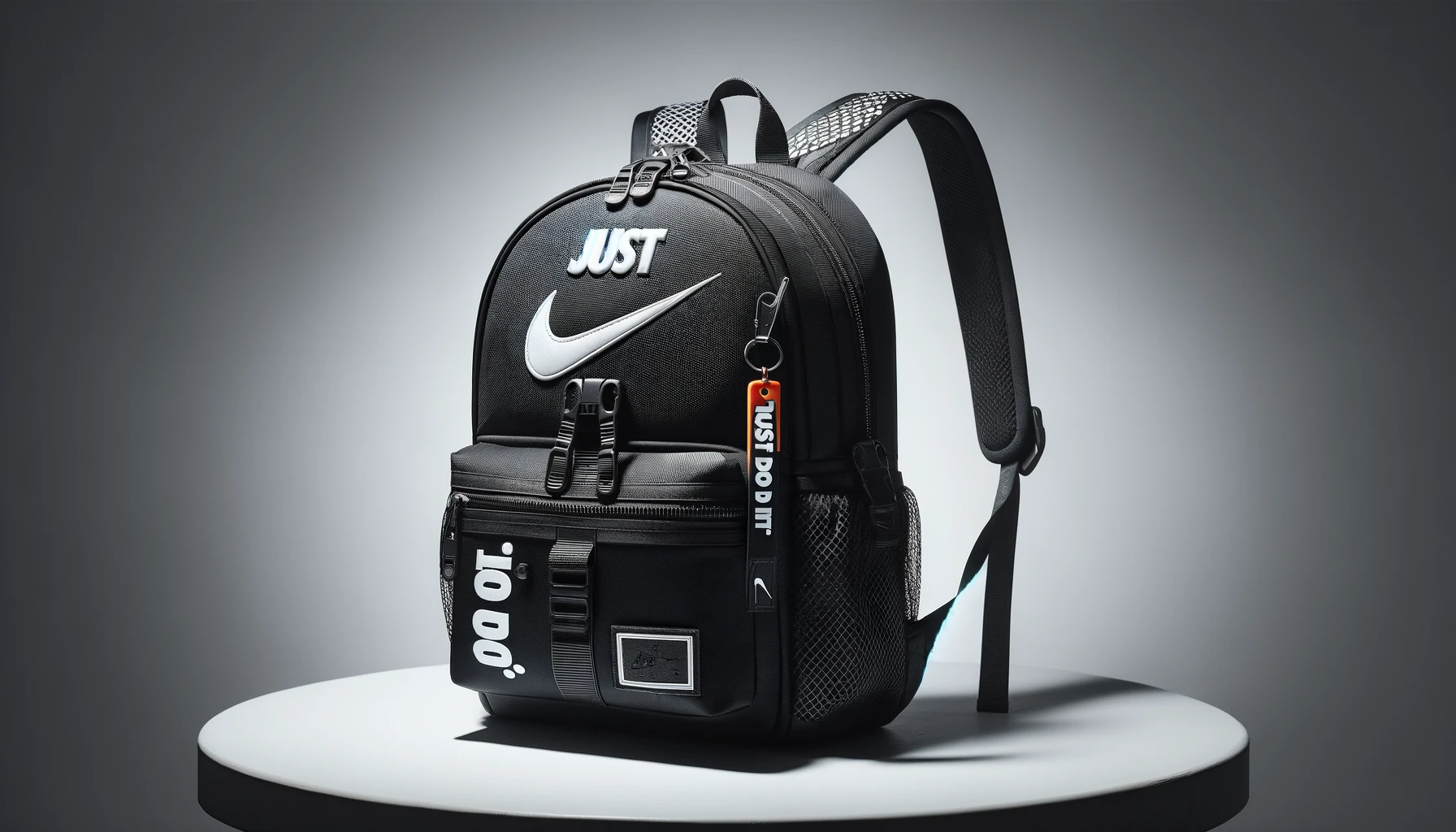 dall%c2%b7e-2024-02-14-13-30-32-a-stylish-black-backpack-with-a-compact-design-the-bag-has-a-durable-black-fabric-construction-with-a-large-white-swoosh-logo-on-the-front-it-featur-5349557