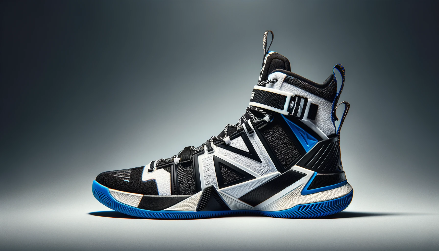 dall%c2%b7e-2024-02-14-13-51-27-a-high-top-basketball-sneaker-with-a-bold-design-featuring-a-combination-of-black-white-and-vibrant-blue-the-upper-has-a-black-and-white-panel-des-4498653
