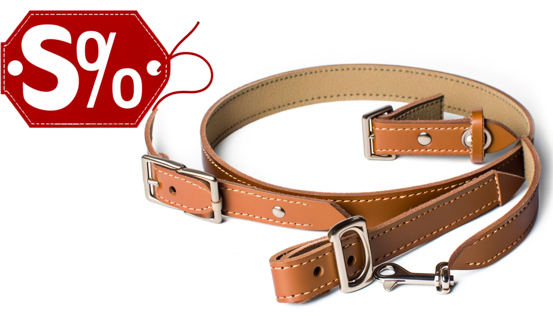 dall%c2%b7e-2024-02-14-14-22-33-create-a-wide-16_9-ratio-fullhd-image-of-a-pet-collar-and-leash-set-on-a-plain-white-background-the-set-should-be-made-of-high-quality-tan-leather-w-5281846