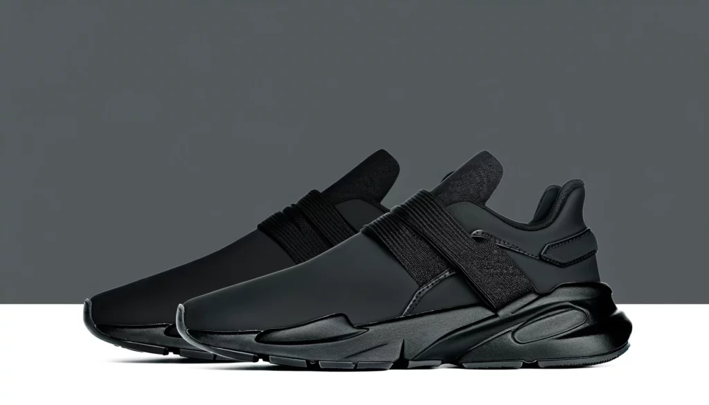 dall%c2%b7e-2024-02-15-00-44-35-create-an-image-of-a-pair-of-sleek-all-black-sneakers-the-sneakers-should-have-a-streamlined-silhouette-with-a-mix-of-textures-including-smooth-synt-9041169