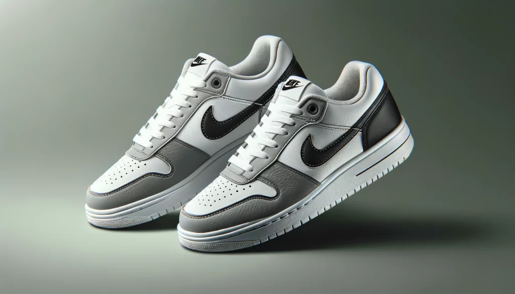dall%c2%b7e-2024-02-15-00-54-49-create-an-image-of-a-pair-of-classic-sneakers-the-sneakers-should-have-a-white-base-with-dark-grey-leather-overlays-the-toe-box-is-white-and-perfora-3510357
