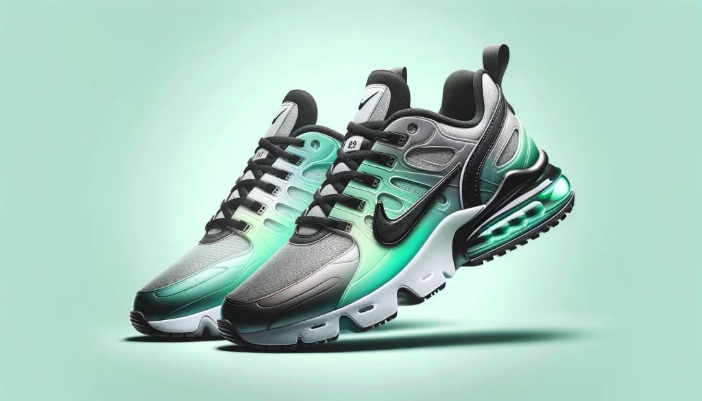 dall%c2%b7e-2024-02-15-02-30-18-create-an-image-of-a-pair-of-stylish-sneakers-the-sneakers-should-have-a-gradient-design-with-a-mint-green-mesh-upper-that-transitions-to-silver-towa-8148277