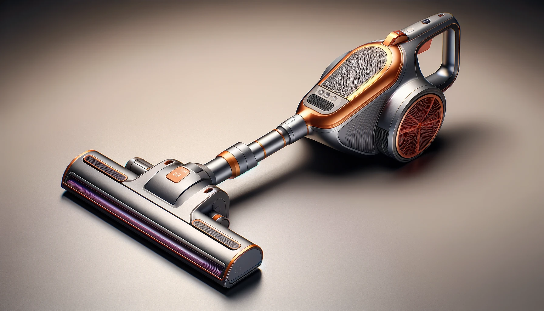 dall%c2%b7e-2024-02-15-09-25-38-create-a-wide-16_9-image-of-a-cordless-vacuum-cleaner-the-vacuum-cleaner-should-have-a-sleek-design-with-a-metallic-body-predominantly-orange-in-col-4346177