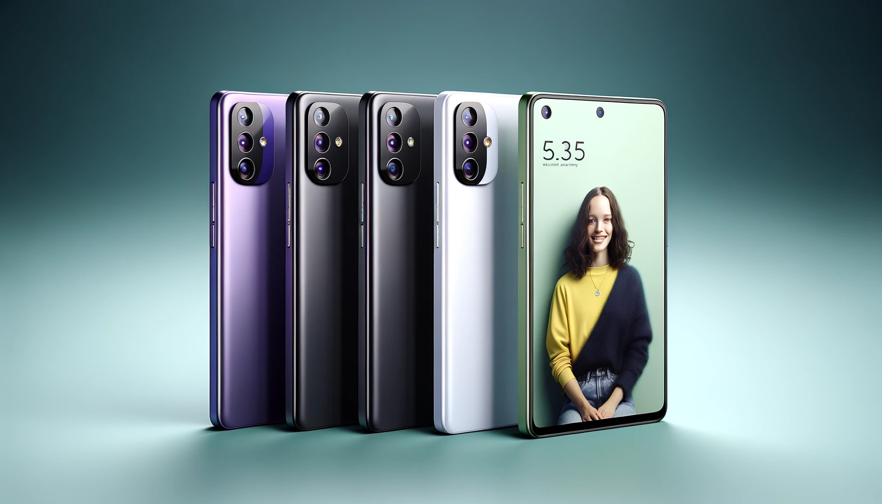 dall%c2%b7e-2024-02-15-12-44-49-a-series-of-four-modern-smartphones-displayed-in-a-row-against-a-soft-teal-background-from-left-to-right-the-smartphones-come-in-different-colors_-d-7080071