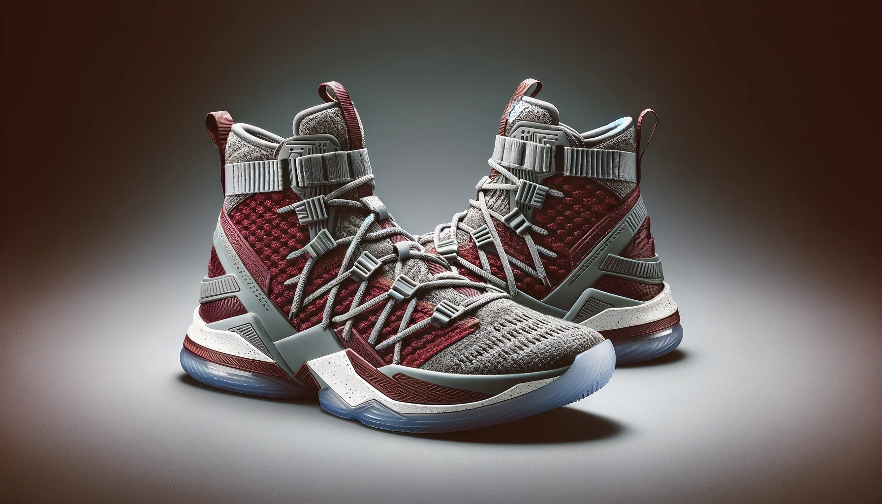 dall%c2%b7e-2024-02-15-13-53-01-a-pair-of-high-top-basketball-sneakers-featuring-a-combination-of-maroon-and-grey-colors-the-shoes-have-maroon-woven-fabric-panels-grey-leather-over-8697264
