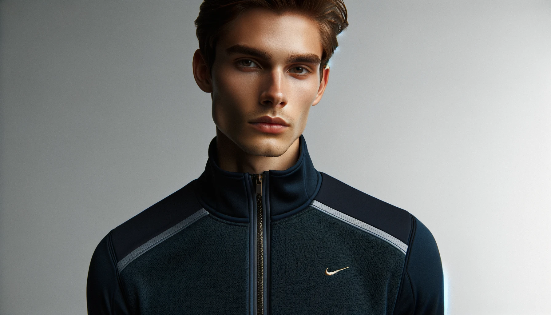 dall%c2%b7e-2024-02-15-14-26-29-a-portrait-of-a-model-wearing-a-stylish-navy-blue-tech-fleece-windrunner-the-jacket-has-a-full-zip-front-a-reflective-silver-tape-across-the-chest-7028168