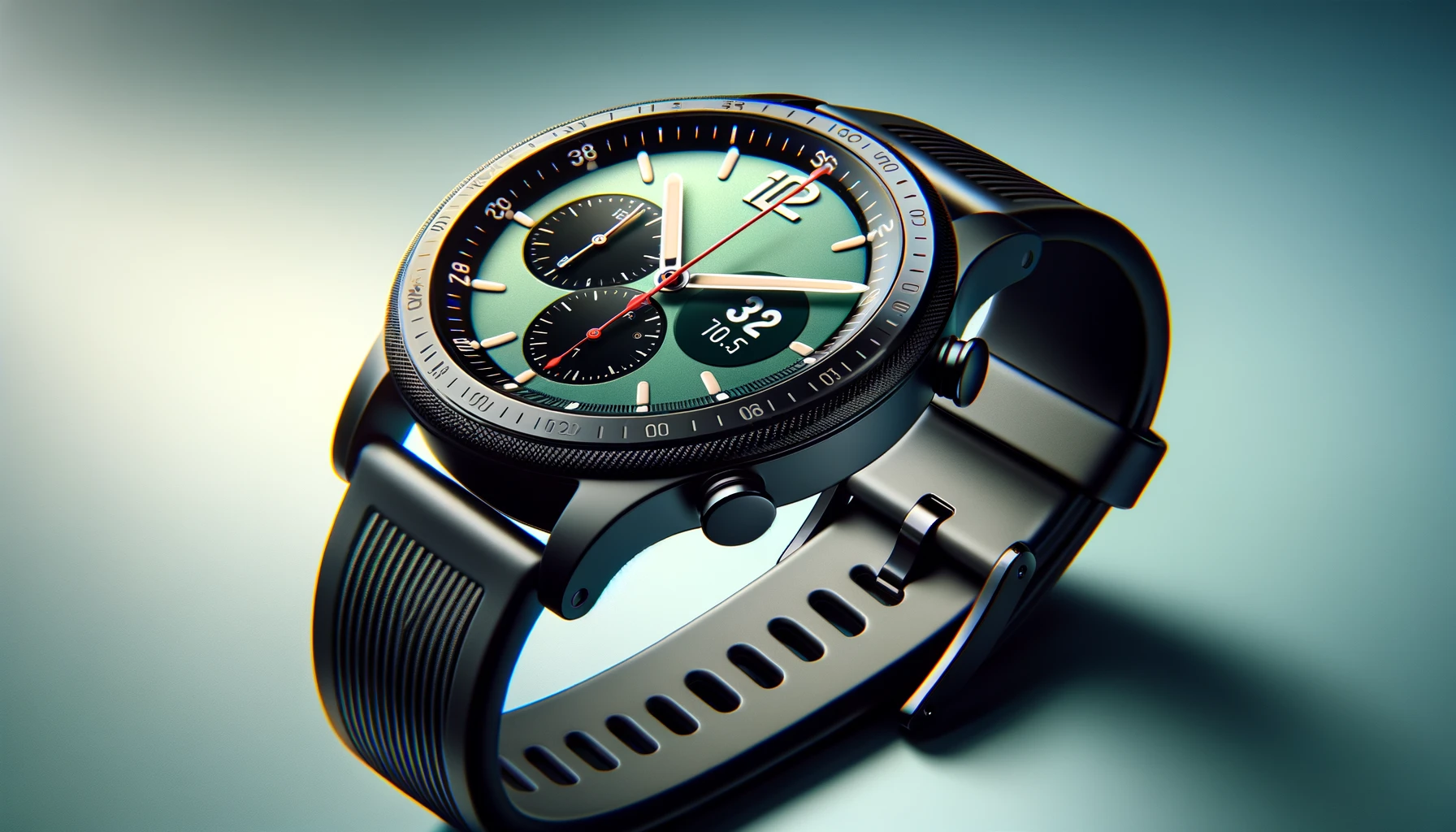 dall%c2%b7e-2024-02-15-15-26-48-a-high-end-smartwatch-featuring-a-large-round-green-dial-and-a-luxurious-black-strap-in-a-horizontal-layout-the-smartwatch-displays-a-digital-screen-2833968
