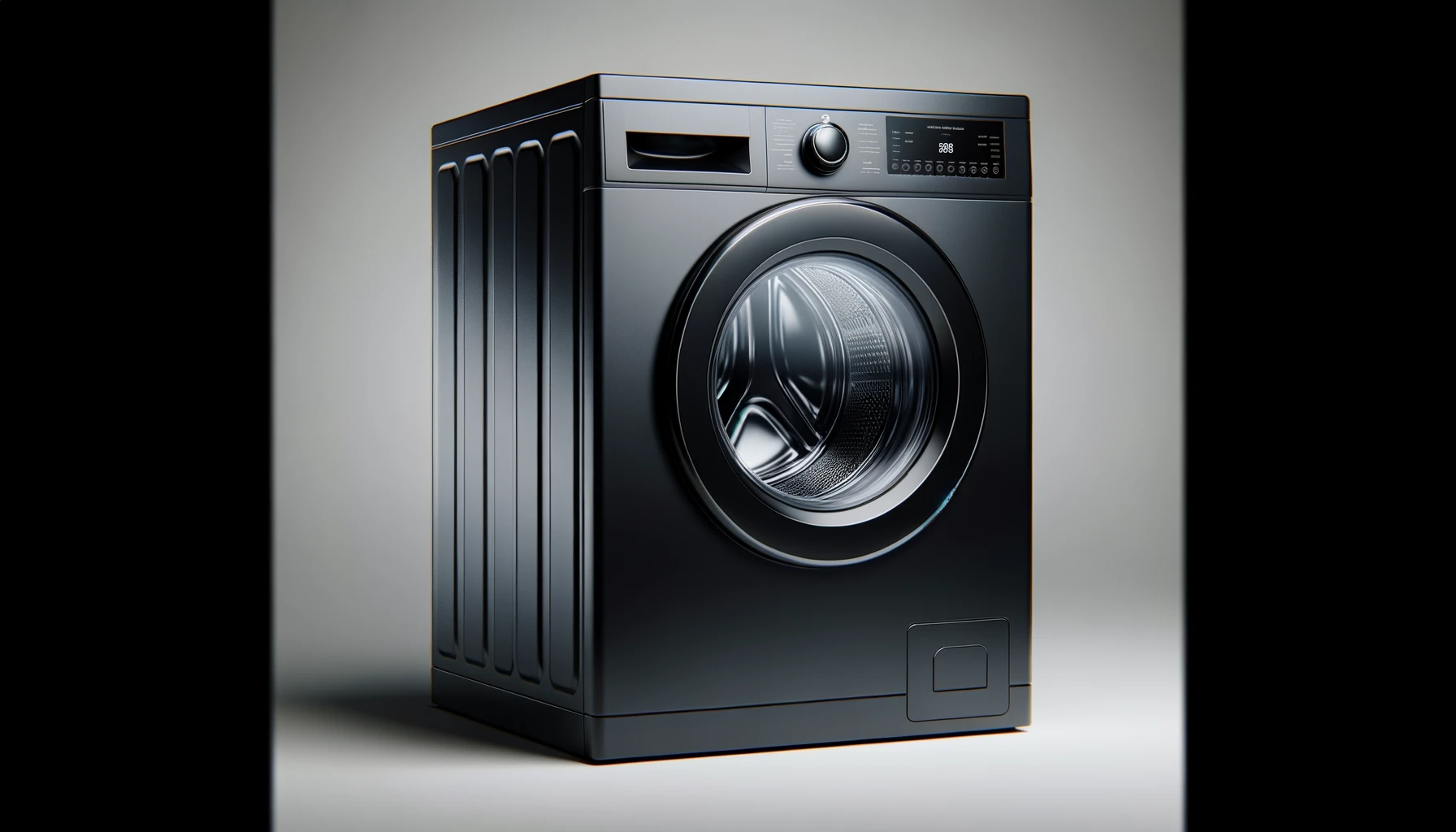 dall%c2%b7e-2024-02-15-18-39-50-a-modern-black-washing-machine-with-a-front-loading-design-placed-against-a-simple-background-the-washing-machine-has-a-prominent-circular-door-with-7345440