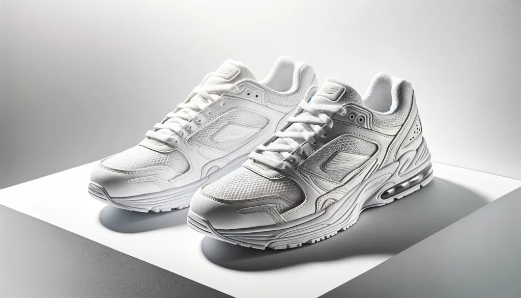 dall%c2%b7e-2024-02-16-05-10-17-a-pair-of-classic-all-white-running-shoes-with-a-mesh-upper-and-leather-overlays-the-design-includes-a-small-logo-on-the-side-and-a-visible-air-cushi-3019286